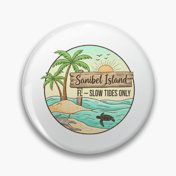 Item preview, Sanibel Island Florida Vibes Beach Vacation Shelling Paradise Tee designed and sold by FitEnvy.