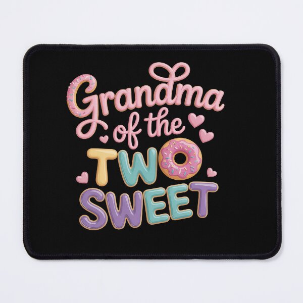 Item preview, Grandma Of The Two Sweet Donut Birthday Family Theme Girl designed and sold by RonnasJackson.
