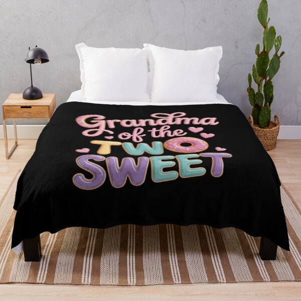 Item preview, Grandma Of The Two Sweet Donut Birthday Family Theme Girl designed and sold by RonnasJackson.