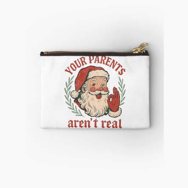 Item preview, Your Parents Aren't Real Funny Santa Claus Christmas Saying designed and sold by pansak.