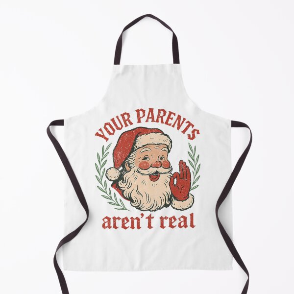 Item preview, Your Parents Aren't Real Funny Santa Claus Christmas Saying designed and sold by pansak.