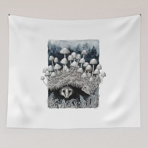 Item preview, Fantasy Mushroom Village designed and sold by Patrycjabeauty.