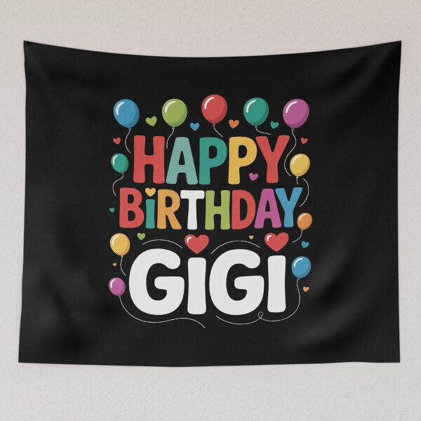 Item preview, Happy Birthday Gigi Funny B-Day Family Party designed and sold by RonnasJackson.