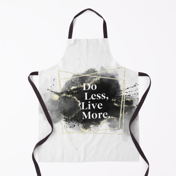 Item preview, Minimalist typography: Do Less, Live More in clean sans-serif, neutral tones designed and sold by tsintsinshop.