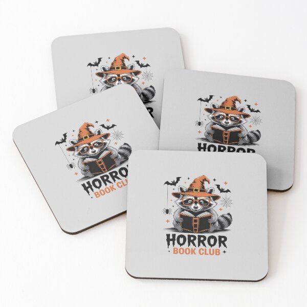 Item preview, Spooky Raccoon Horror Book Reading Club Cute Witchy Animal designed and sold by imsamaharem.