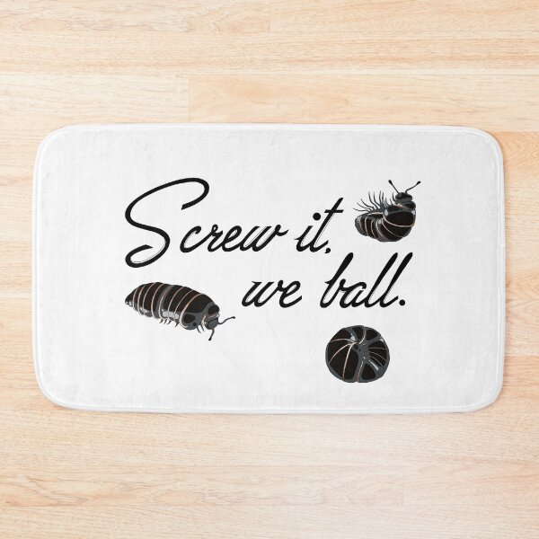 Item preview, Screw it we ball motto designed and sold by LittleRockArt.