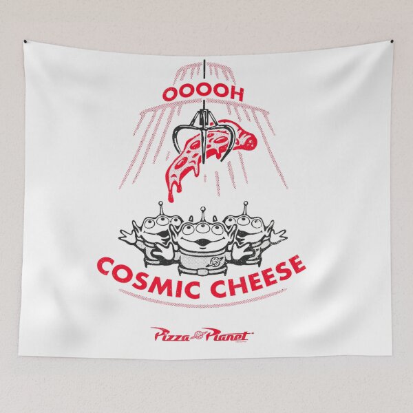 Item preview,  Toy Story Pizza Planet Aliens Cosmic Cheese designed and sold by bellaruqsaam6.