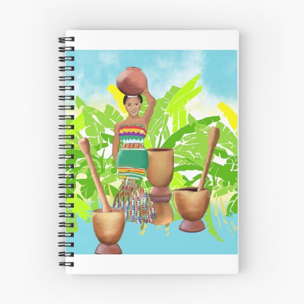 Item preview, Woman carrying a pot on her head designed and sold by DARKOENT.