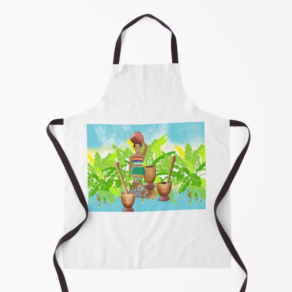 Item preview, Woman carrying a pot on her head designed and sold by DARKOENT.