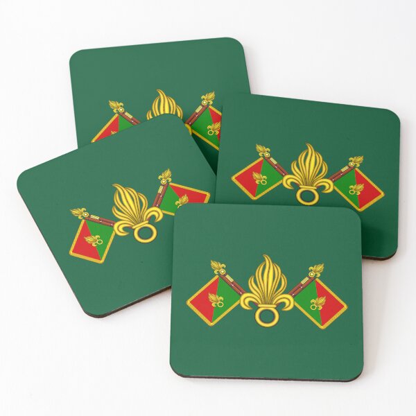 Item preview, Französische Fremdenlegion - Fanion und Granaten designed and sold by BeksStitch.