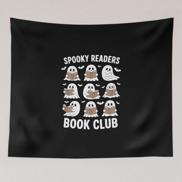 Item preview, Spooky Readers Book Club Goose Reading Halloween Book Lover designed and sold by imsamaharem.