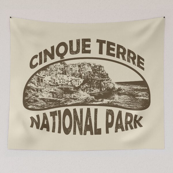 Item preview, Cinque Terre National Park designed and sold by ArtNoveltee.