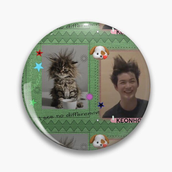 Item preview, Cortis Keonho Cat Meme designed and sold by Greatbluewhale3.