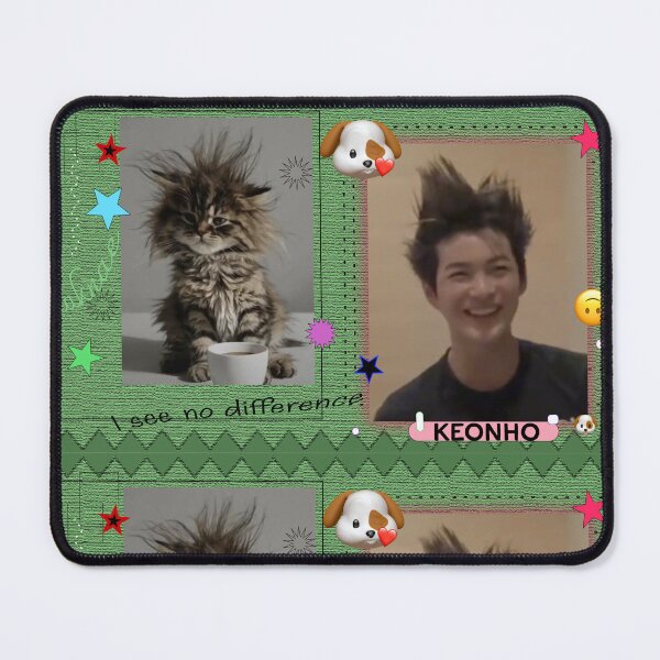 Item preview, Cortis Keonho Cat Meme designed and sold by Greatbluewhale3.