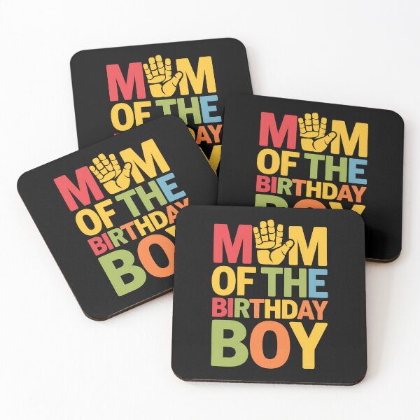 Item preview, Mom Of The Birthday Boy Hi Five 5 Year Old Bday Family designed and sold by DentistLegal.