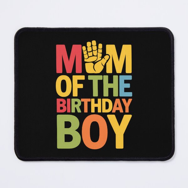 Item preview, Mom Of The Birthday Boy Hi Five 5 Year Old Bday Family designed and sold by DentistLegal.