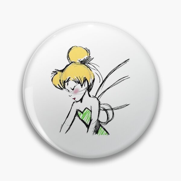 Item preview,  Tinker Bell Sketch Profile  designed and sold by ciejkale9.