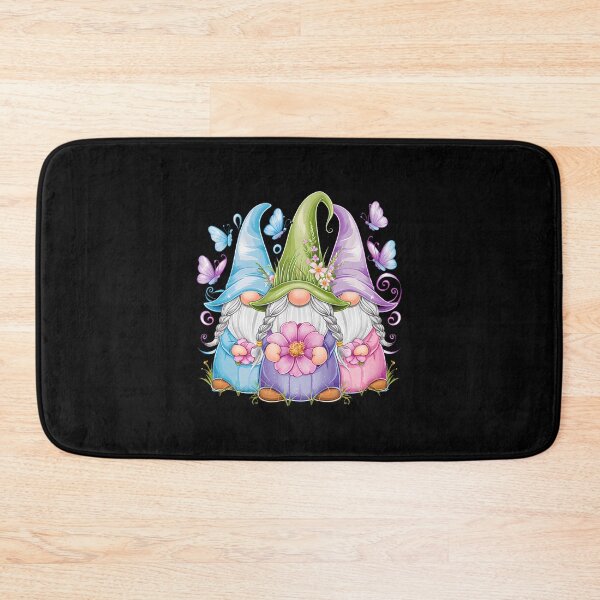 Item preview, Adorable Gnomes Holding Flowers With Butterflies designed and sold by elihletoriong.