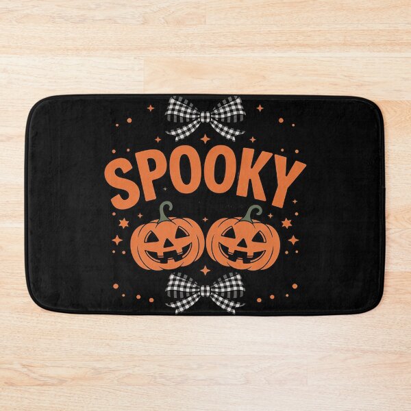 Item preview, Spooky Season Checkered Bow Pumpkin Halloween Fall Autumn designed and sold by countntenov.