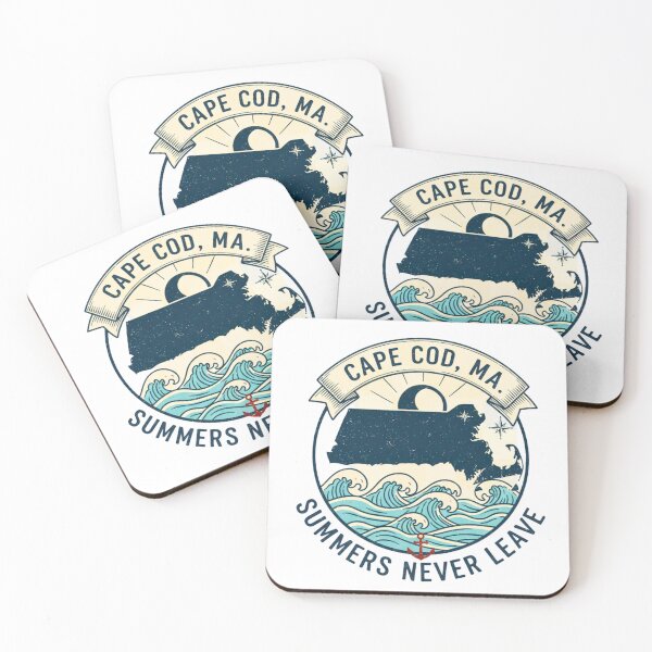 Item preview, Cape Cod Massachusetts Lighthouse Beach Vacation Souvenir Art designed and sold by FitEnvy.