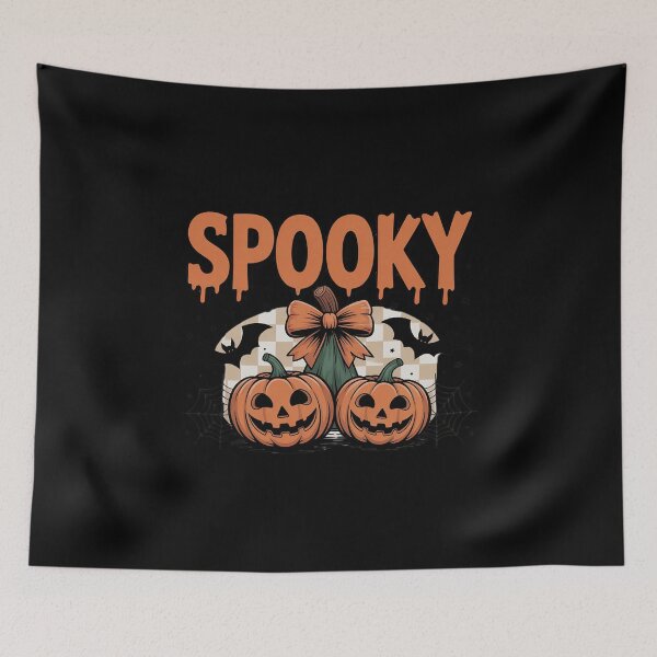 Item preview, Spooky Season Coquette Bow Pumpkin Halloween designed and sold by countntenov.