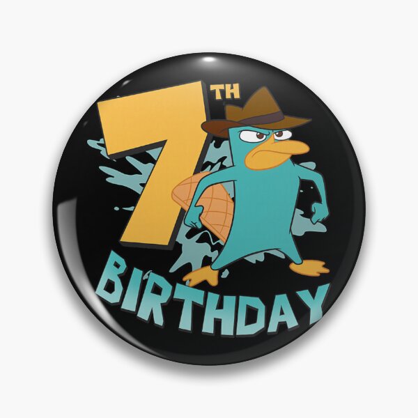 Item preview,  Phineas and Ferb 7th Birthday Perry The Platypus  designed and sold by bellaruqsaam6.