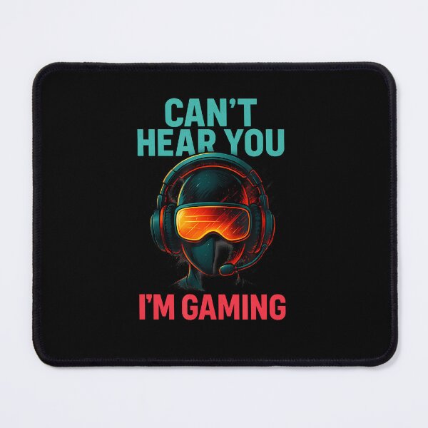 Item preview, Can't Hear You I'M Gaming Funny Gamer Headset Art designed and sold by walemagloodth.
