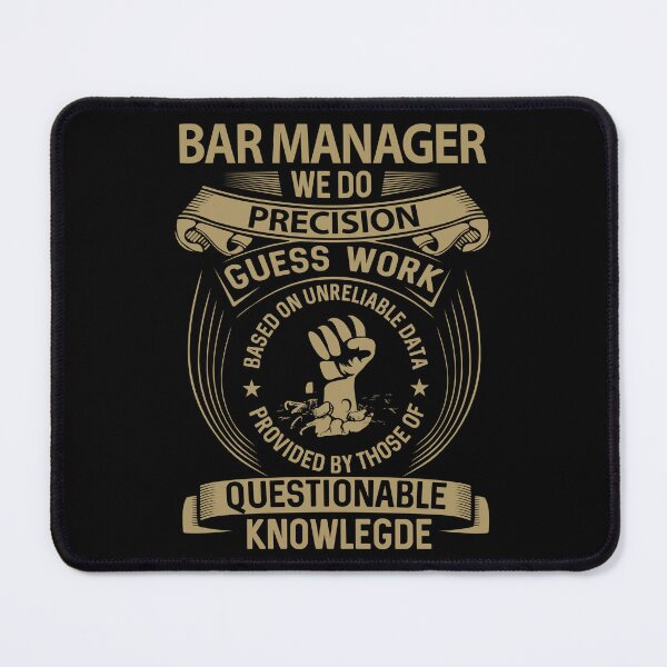 Item preview, Bar Manager designed and sold by jeromgaug336.
