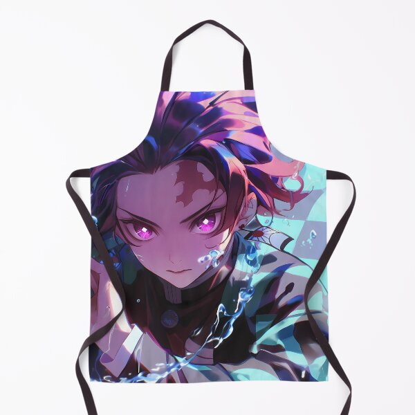 Item preview, Tanjiro Kamado Demon Slayer Anime Water Breathing Intense Action Blue Energy designed and sold by CarlosBender.