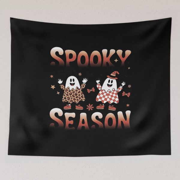 Item preview, Spooky Season Leopard Checkered Ghost Boo Halloween designed and sold by countntenov.