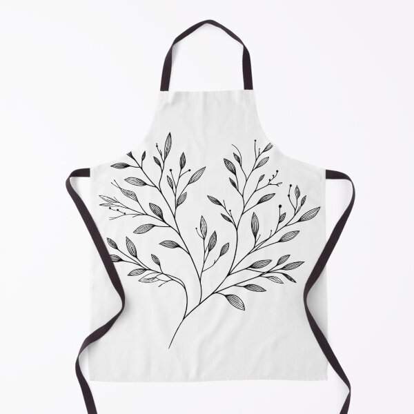 Item preview, Minimal Leafy Branch Line Art designed and sold by oynipshop.