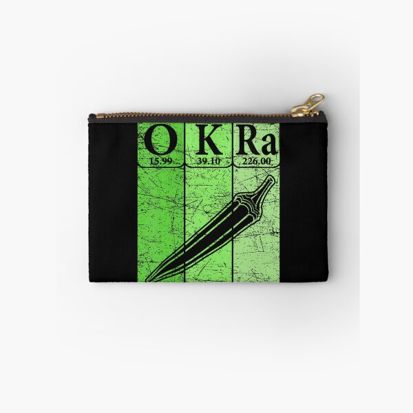 Item preview, Okra Periodic Table Elements Okra Vegetable Retro designed and sold by elihletoriong.