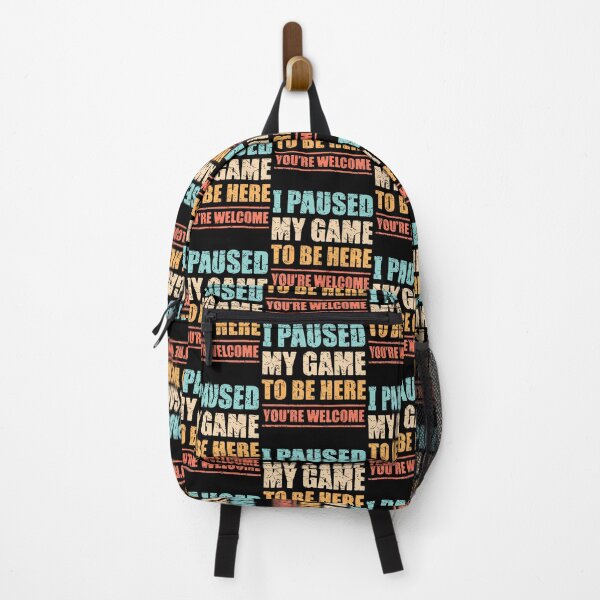 Item preview, I Paused My Game To Be Here Funny Gamer Video Game Gaming designed and sold by walemagloodth.