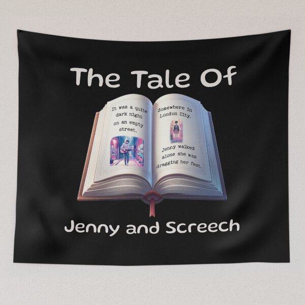 Item preview, Tale of Jenny Screech I'm a Renegade Merch Hi Ren Gill Lyrics Merch Shirt Rap Music Ren Fan Busking UK designed and sold by UTurnMerch.
