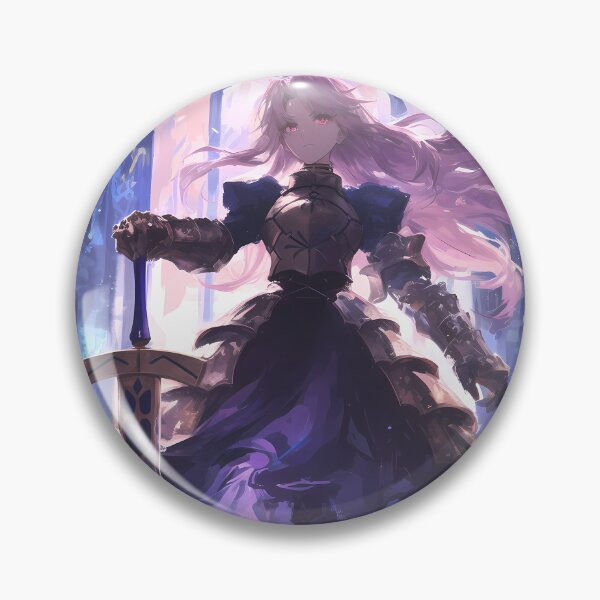 Item preview, Illyasviel Von Einzbern Fate Stay Night Anime Gothic Cathedral Purple Mystic Anime Girl designed and sold by CarlosBender.