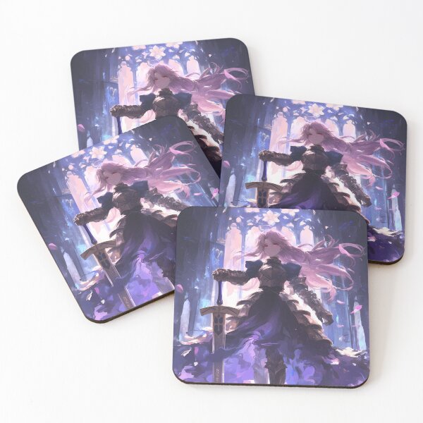 Item preview, Illyasviel Von Einzbern Fate Stay Night Anime Gothic Cathedral Purple Mystic Anime Girl designed and sold by CarlosBender.
