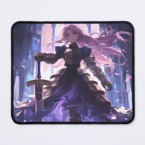 Item preview, Illyasviel Von Einzbern Fate Stay Night Anime Gothic Cathedral Purple Mystic Anime Girl designed and sold by CarlosBender.