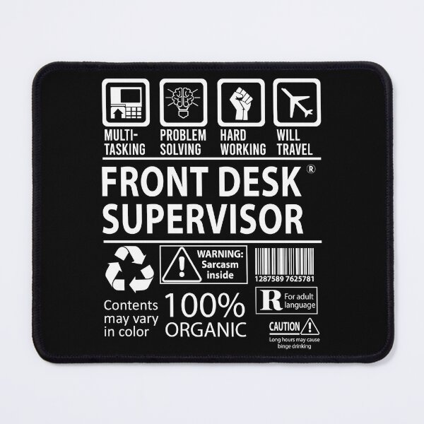Item preview, Front Desk Supervisor designed and sold by aqnkkalw83.