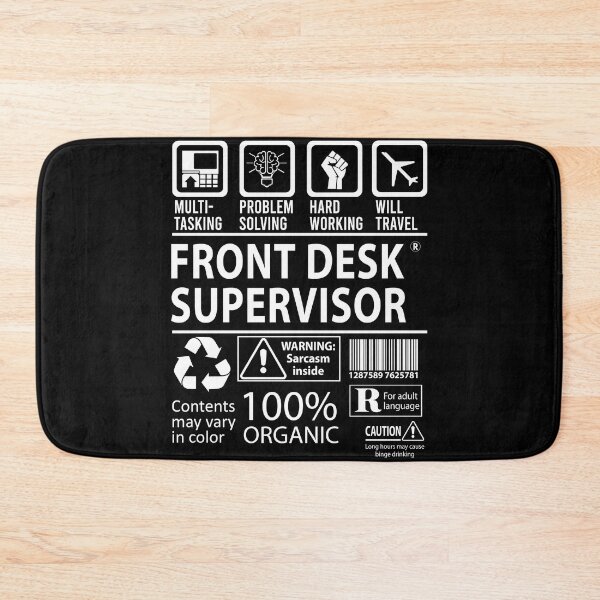 Item preview, Front Desk Supervisor designed and sold by aqnkkalw83.