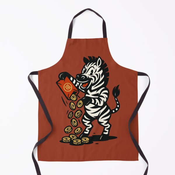 Item preview, Lunar New Year Lucky Zebra designed and sold by Ghost on Toast.