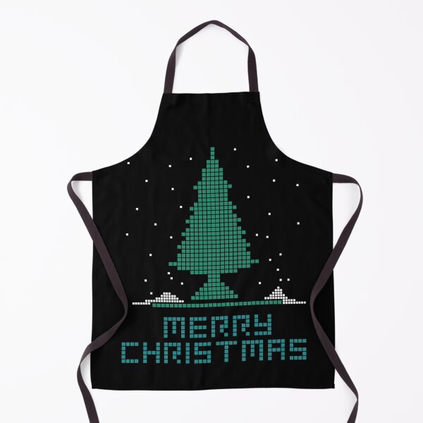 Item preview, Merry Christmas Pixels Sticker designed and sold by Carley Peter.