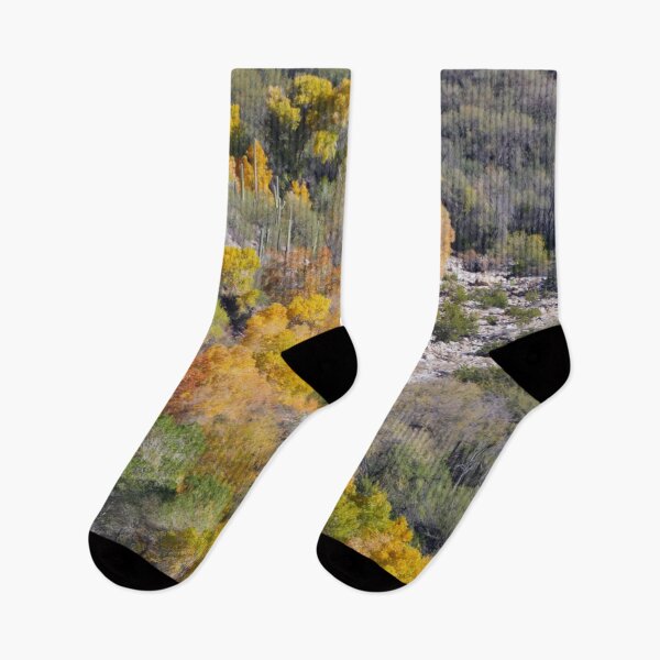 Item preview, Lovely Fall Trees Saguaro Cacti designed and sold by simonjayphotos.