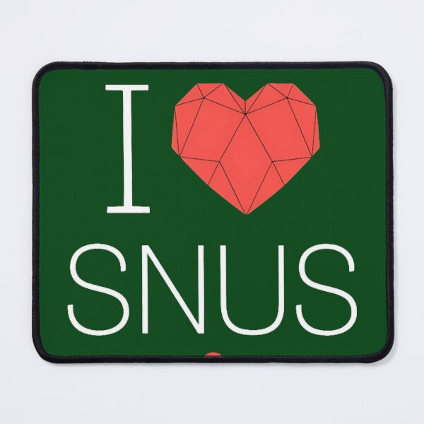 Item preview, CopIch liebe Snus Herz Snus Liebhaber (1) designed and sold by LadybugWreaths.