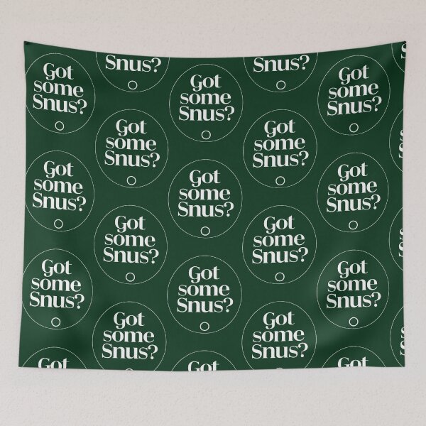 Item preview, Hast du Snus Snus-Liebhaber (4) designed and sold by LadybugWreaths.