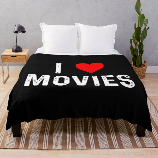 Item preview, I Love Movies - Heart - Theatre Cinema Popcorn Actor Actress designed and sold by prabuniard.