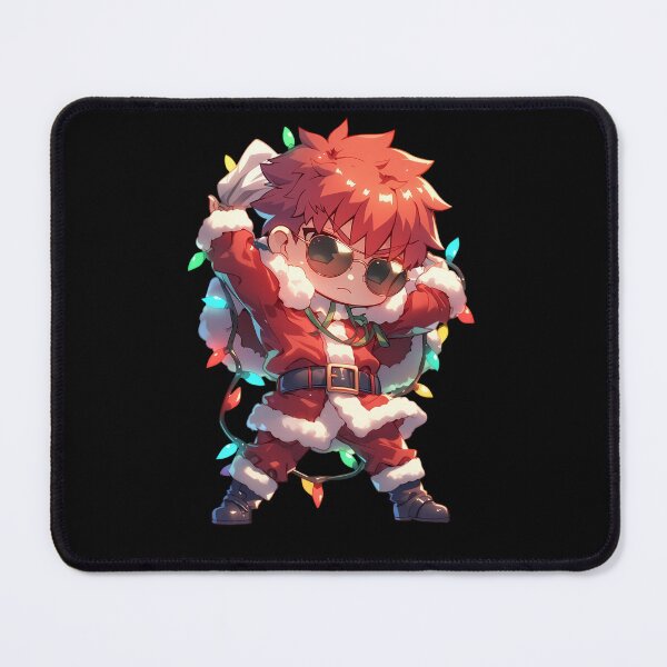 Item preview, Shirou Emiya Fate Stay Night Christmas Chibi Santa Festive Lights Anime designed and sold by CarlosBender.