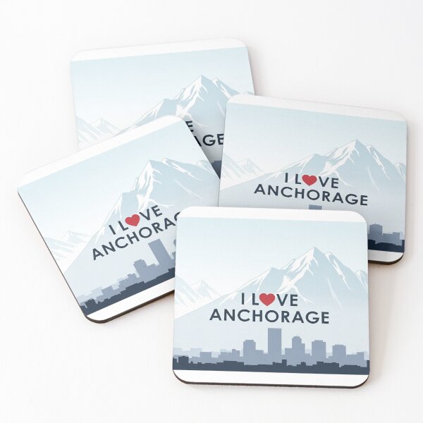 Artikelvorschau, Ich liebe Anchorage Design entworfen und verkauft von VerizalShop.