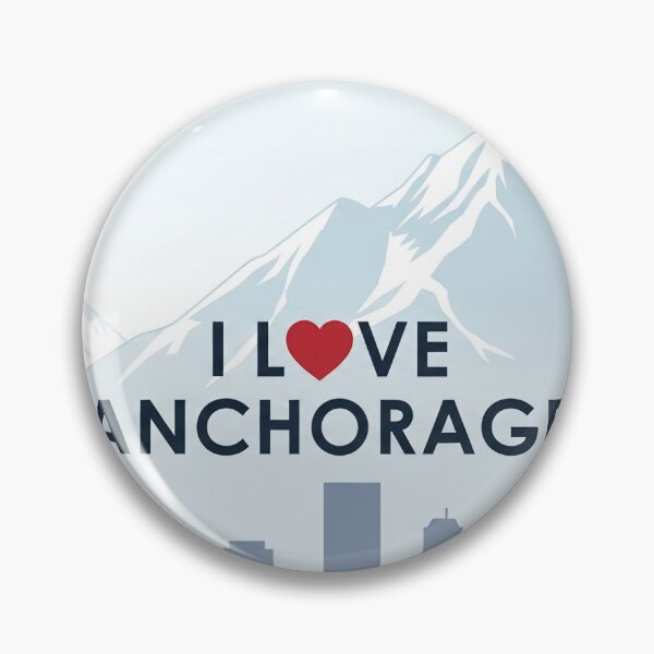 Artikelvorschau, Ich liebe Anchorage Design entworfen und verkauft von VerizalShop.