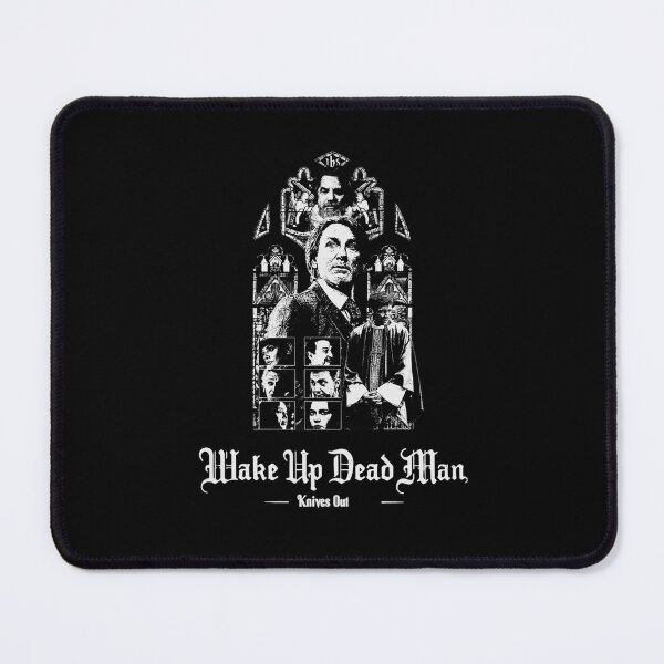 Item preview, Wake Up Dead Man monochrome vintage posterart designed and sold by FmStyleArt.