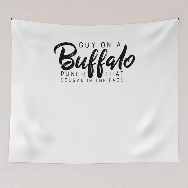 Item preview, Guy on a Buffalo Punch That Cougar V5 designed and sold by TeeTimeGuys.